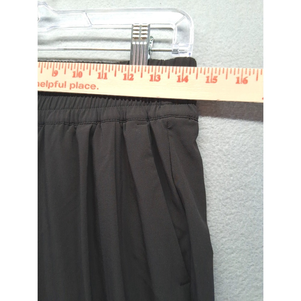 Viori Women's Pants Black Pockets Pull On High Rise Elastic Waist Size Medium - Picture 4 of 7
